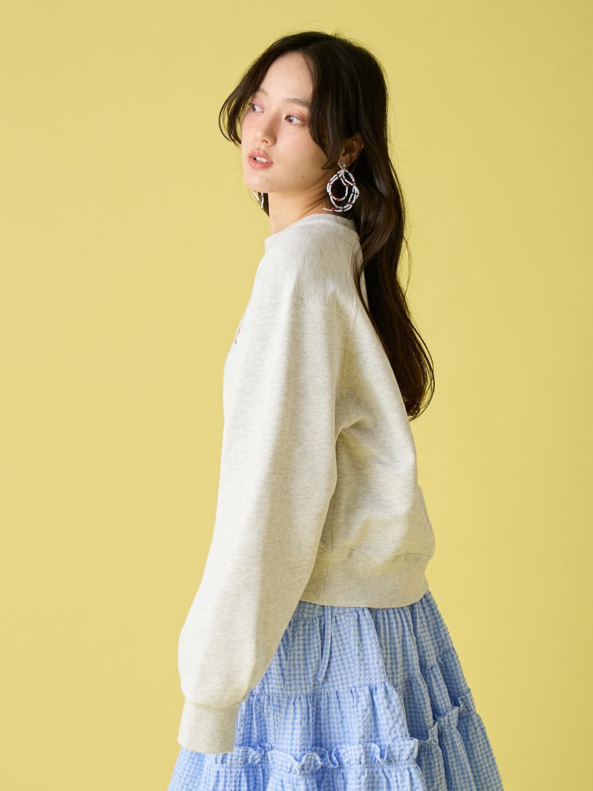 LILY BROWN「Lily Bearラブレターモチーフスウェット」|スウェット・ジャージ|