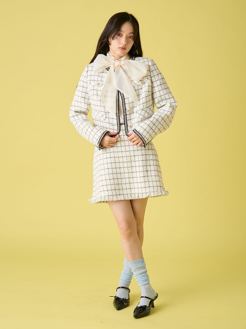 LILY BROWN「シアーリブハイソックス」|ソックス|