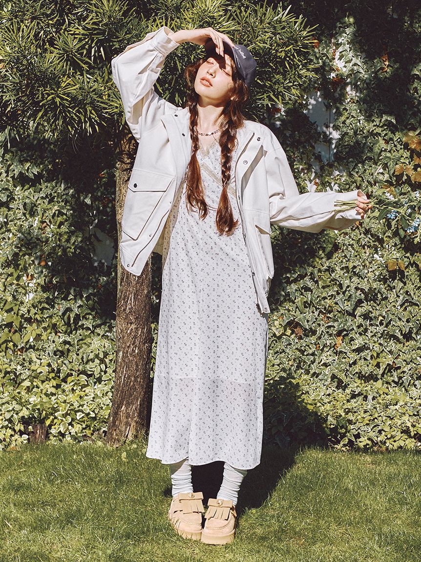 LILY BROWN「シアーリブハイソックス」|ソックス|