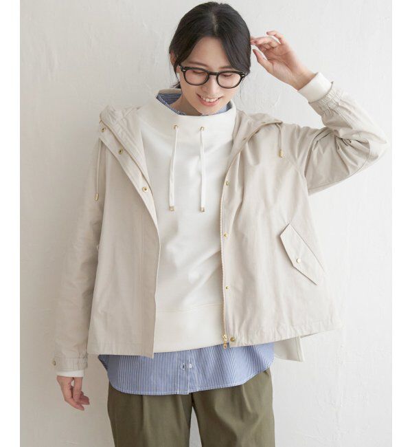 ikka「撥水マウンテンパーカー」|ブルゾン・スタジャン|