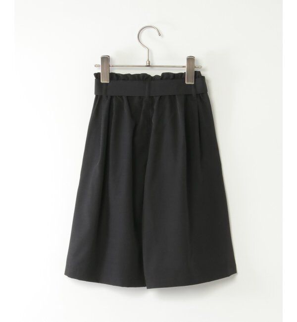 ikka kids「【接触冷感／速乾】リボンベルト付きワイドパンツ（120~160cm）【UVカット】」|その他|