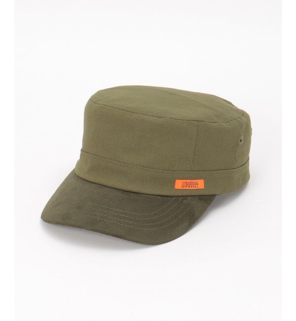 ikka「UNIVERSAL OVERALL ユニバーサルオーバーオール コンビワークキャップ」|その他|オリーブ