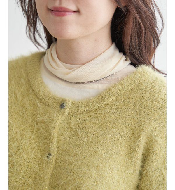 Lbc with Life「ラメMIX2WAYカーデプルオーバー」|カーディガン|