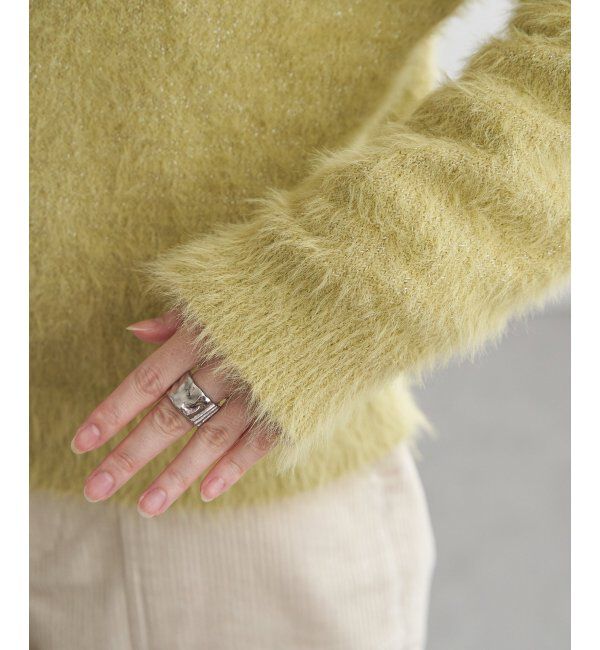 Lbc with Life「ラメMIX2WAYカーデプルオーバー」|カーディガン|