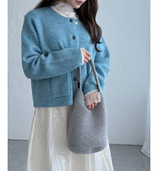 Lbc with Life「ニットワンハンドルバッグ」|その他|