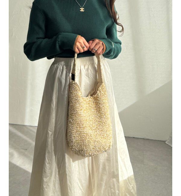 Lbc with Life「ニットワンハンドルバッグ」|その他|