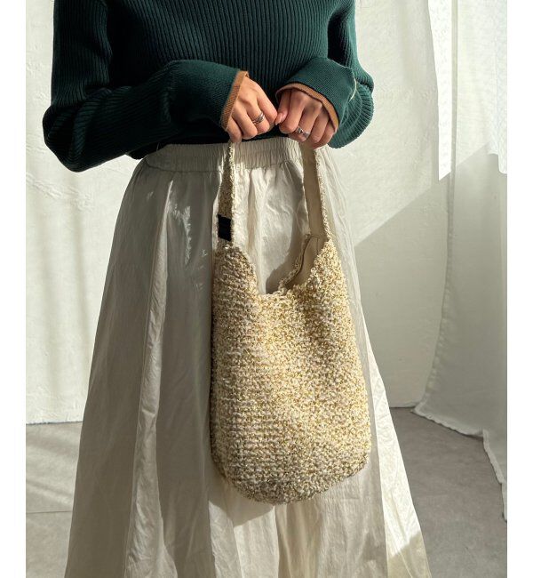 Lbc with Life「ニットワンハンドルバッグ」|その他|