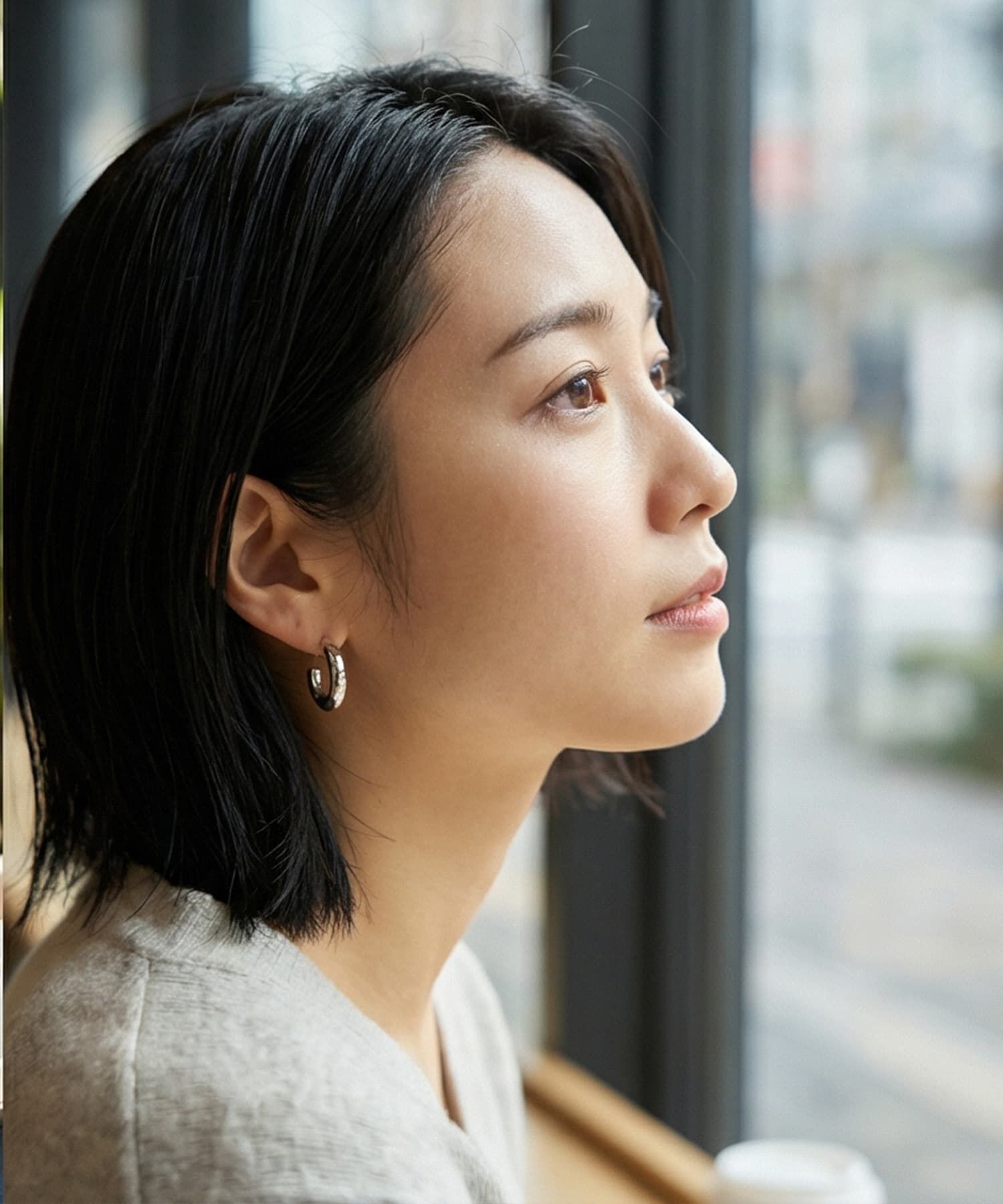 STYLE DELI「【DELI by】カーブラインミニフープピアス」|ピアス|