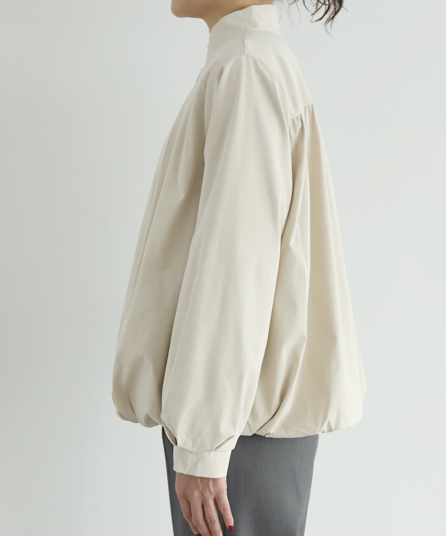 STYLE DELI「ブルゾン風タックジャケット」|ブルゾン・スタジャン|