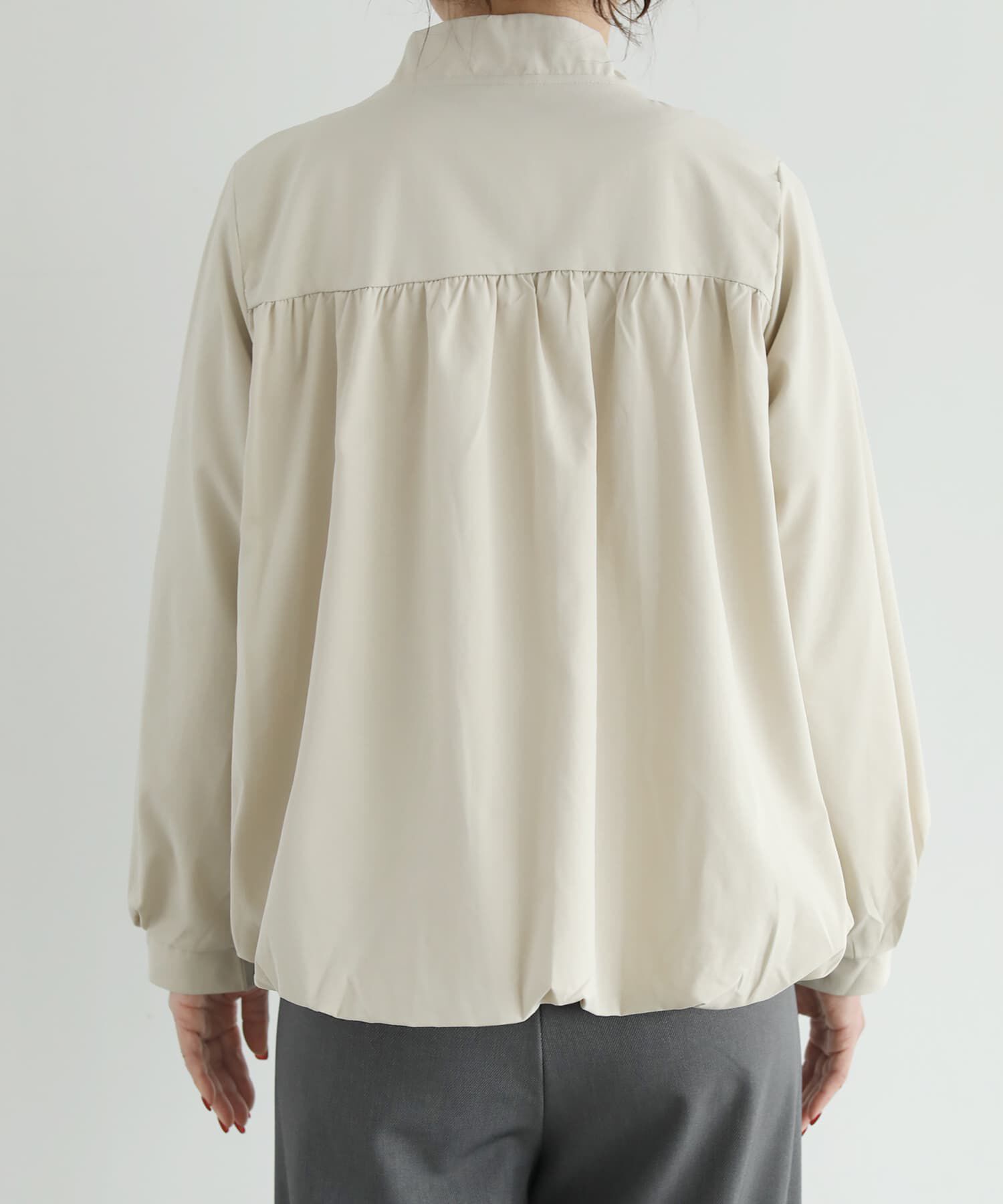 STYLE DELI「ブルゾン風タックジャケット」|ブルゾン・スタジャン|