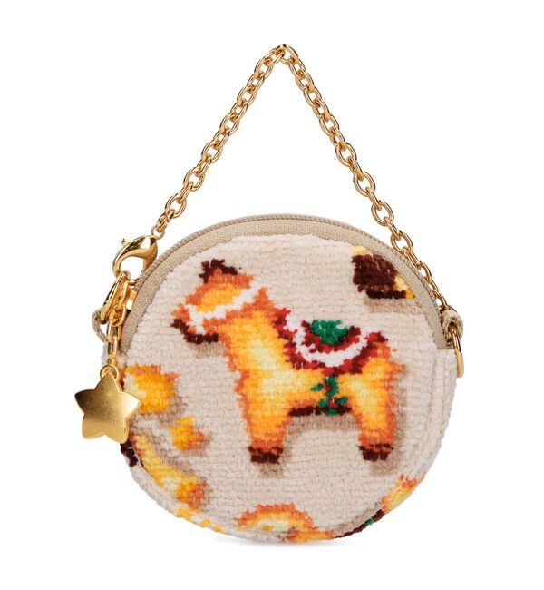 FEILER「フィーカタイム　サークルポーチ　FKT-241428」|ポーチ|ベージュ