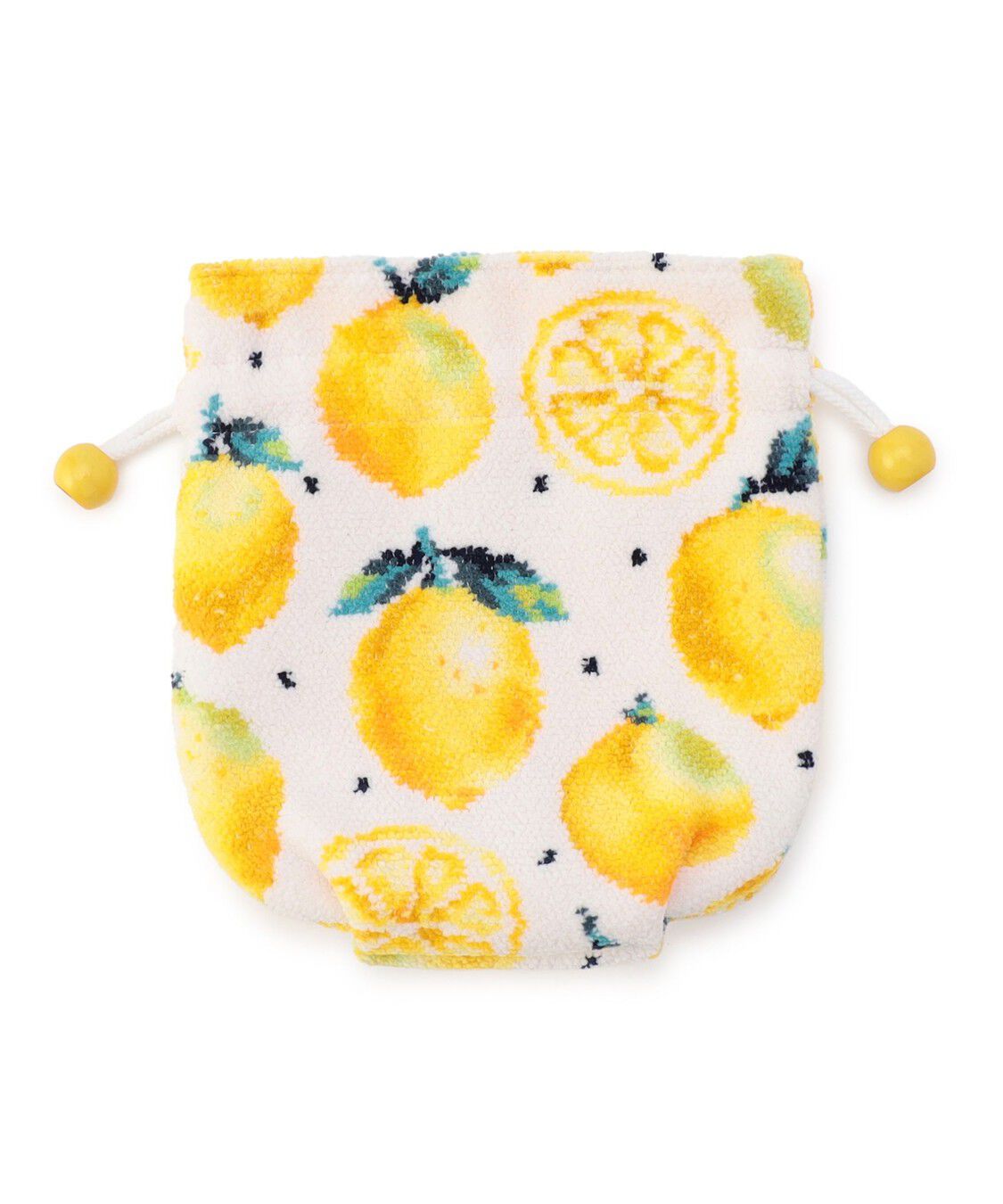 LOVERARY BY FEILER「レモンドット　巾着　L/LDO-257349」|ポーチ|