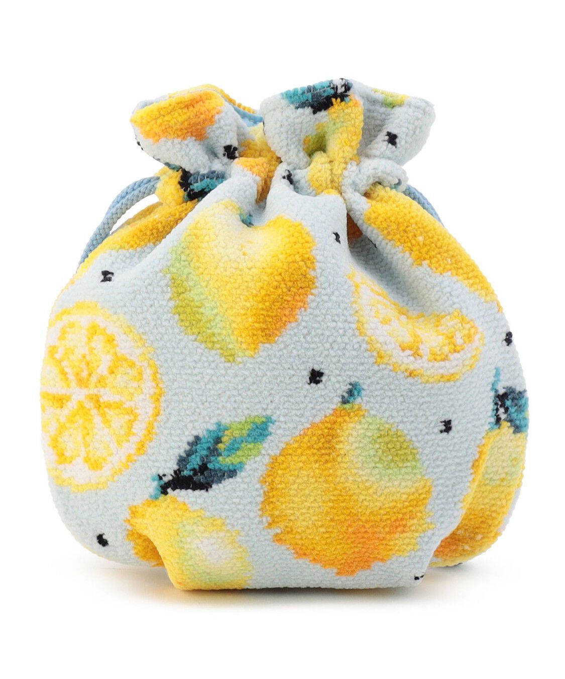 LOVERARY BY FEILER「レモンドット　巾着　L/LDO-257349」|ポーチ|