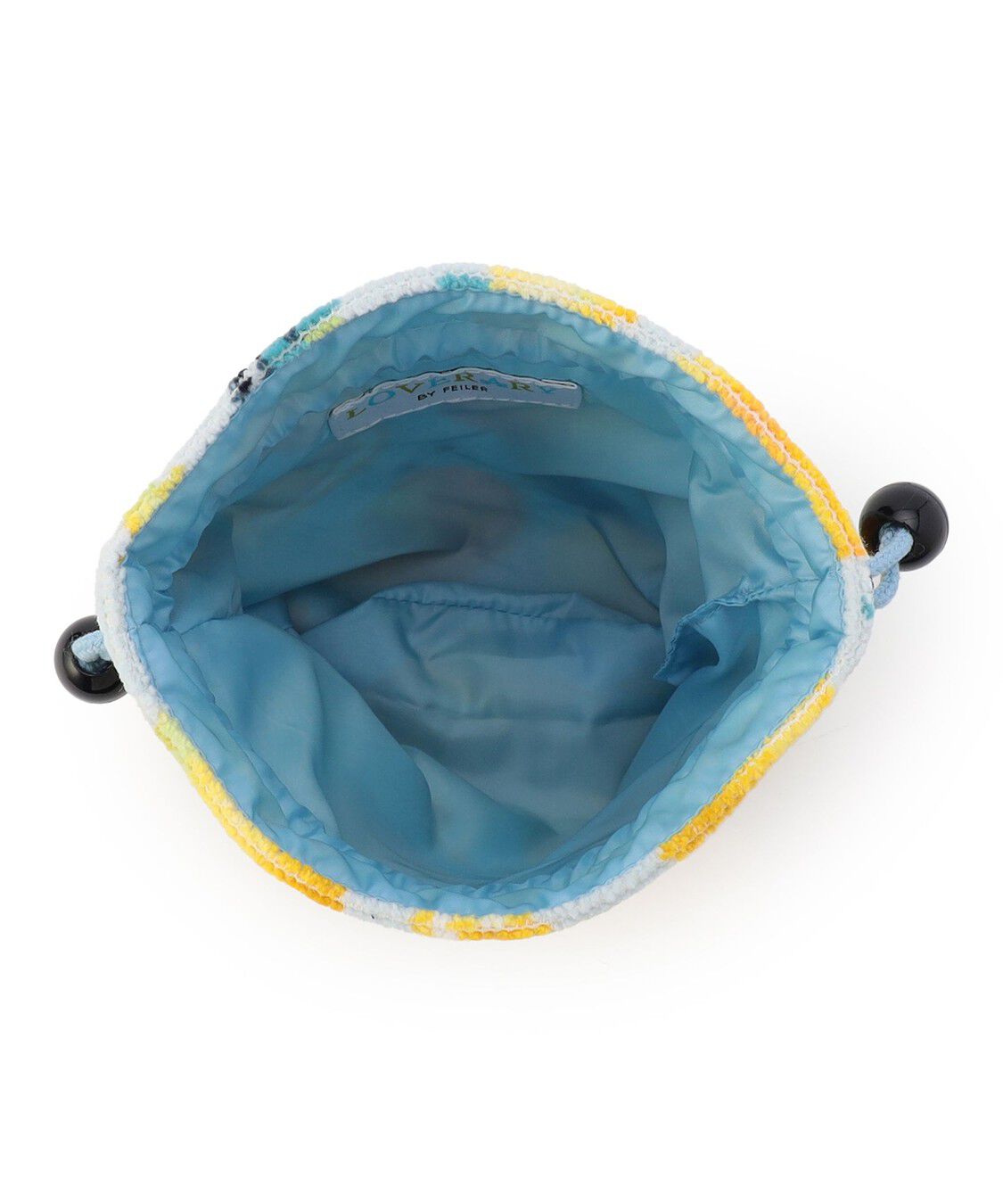 LOVERARY BY FEILER「レモンドット　巾着　L/LDO-257349」|ポーチ|