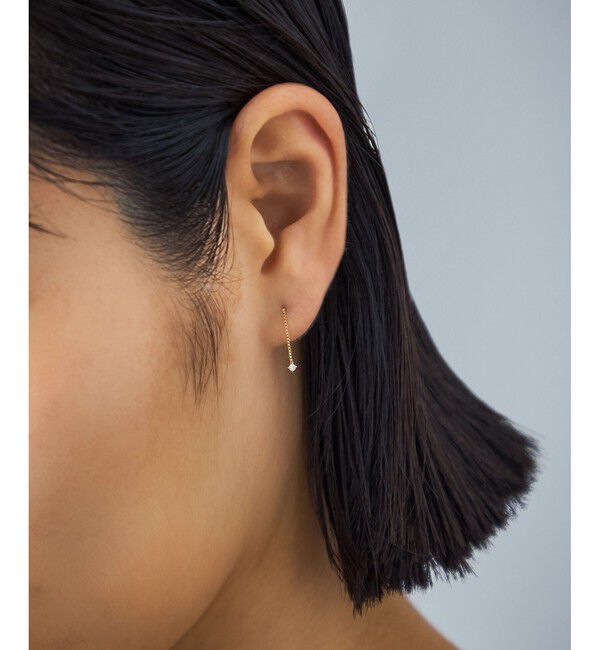 Jouete「K18 ピアス ダイヤモンド」|ピアス|