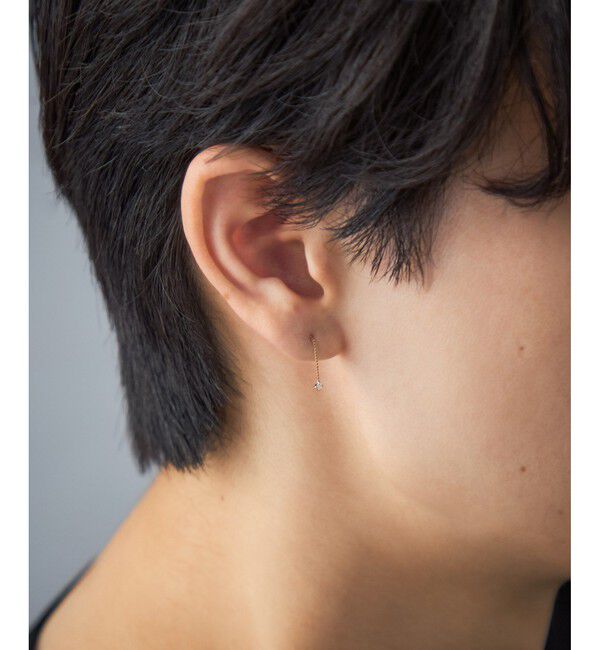 Jouete「K18 ピアス ダイヤモンド」|ピアス|