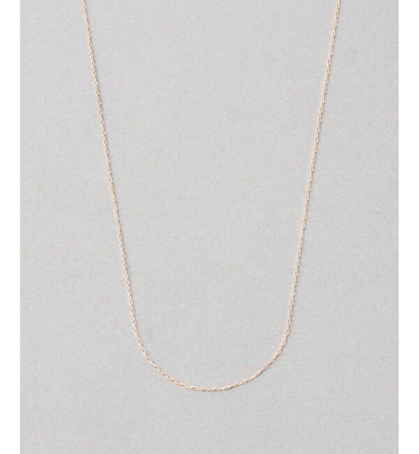 Jouete「K18 ネックレス チェーン」|ネックレス|ピンクゴールド