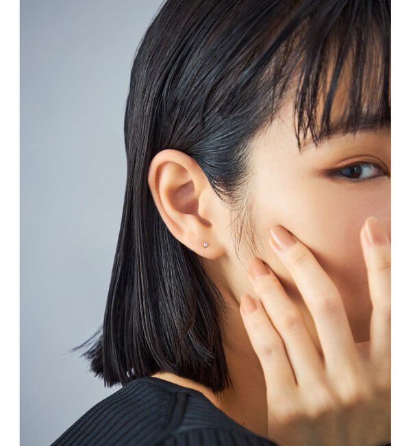 Jouete「PT900 ピアス ダイヤモンド」|ピアス|