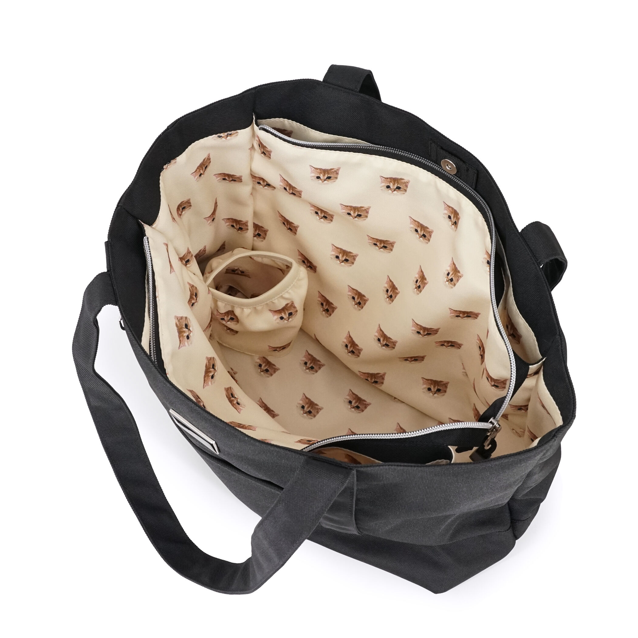 PAUL&JOE「ビッグトートバッグ／プレートメタル」|トートバッグ|