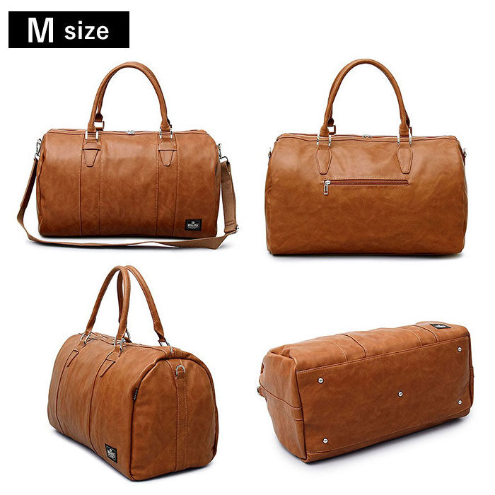 BACKYARD FAMILY「ボストンバッグ メンズ 通販 旅行 大容量 出張 ビジネス おしゃれ 合皮 puレザー」|ボストンバッグ|