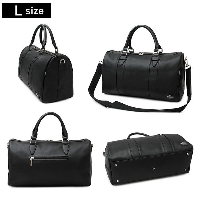 BACKYARD FAMILY「ボストンバッグ メンズ 通販 旅行 大容量 出張 ビジネス おしゃれ 合皮 puレザー」|ボストンバッグ|