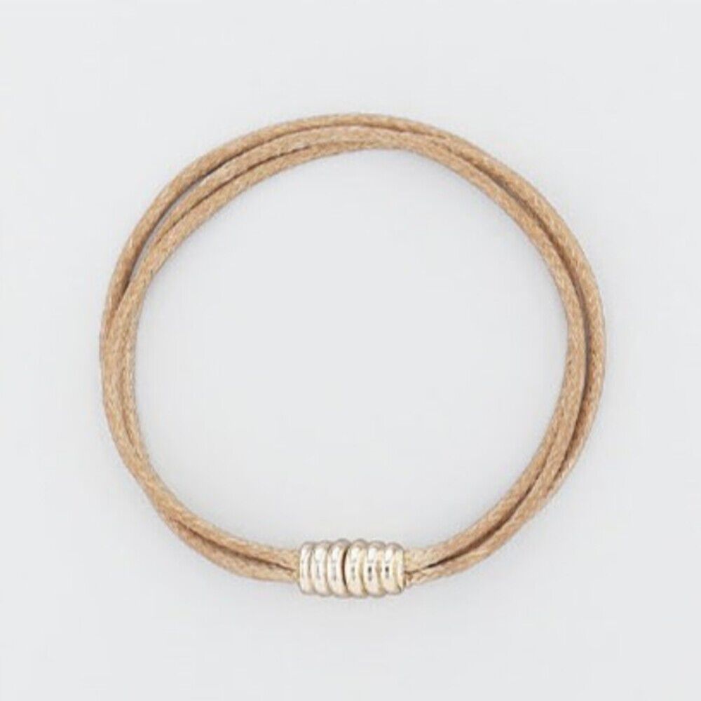 BACKYARD FAMILY「ブレスレット 静電気軽減 通販 静電気 アクセサリー マグネットブレスレット 細め レディース」|その他|ベージュ1