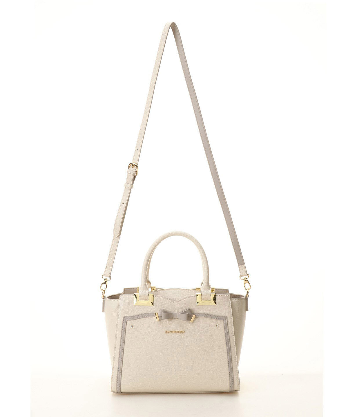 Samantha Vega「ソリッドリボントートバッグ」|ハンドバッグ|