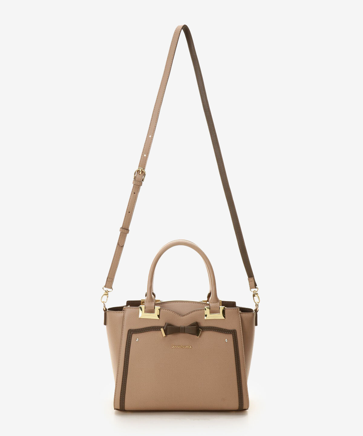 Samantha Vega「ソリッドリボントートバッグ」|ハンドバッグ|