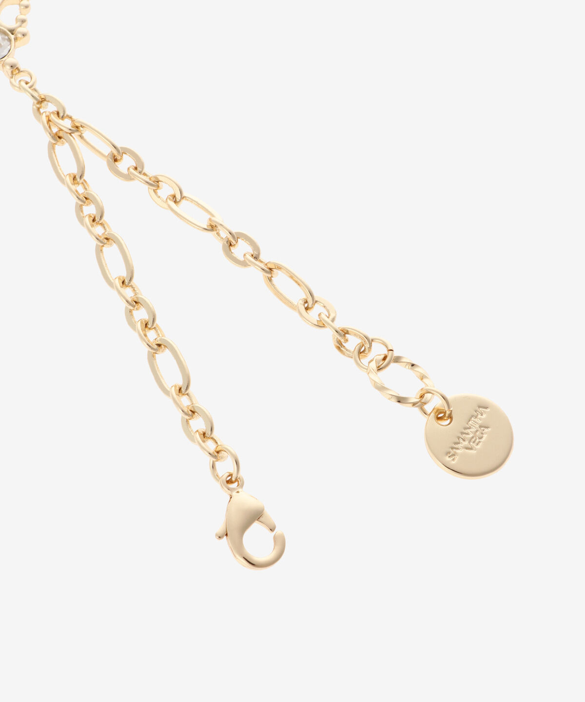 Samantha Vega「クリアカメオ風イニシャルチャーム（N）」|チャーム・キーホルダー|