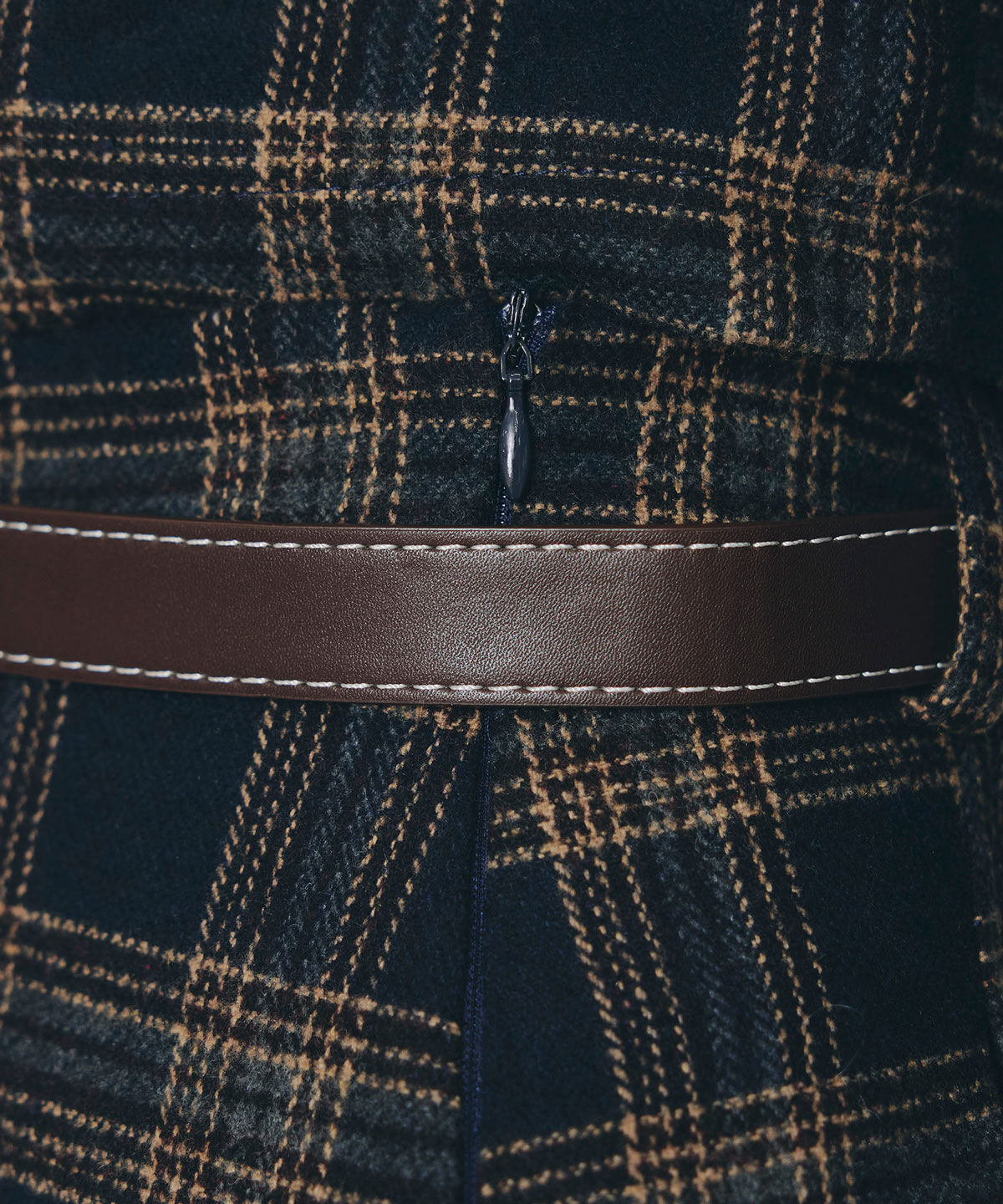 REDYAZEL「クラシカルチェックコンパクトシャツ&times;ロングスカートセットアップ」|ワンピース|