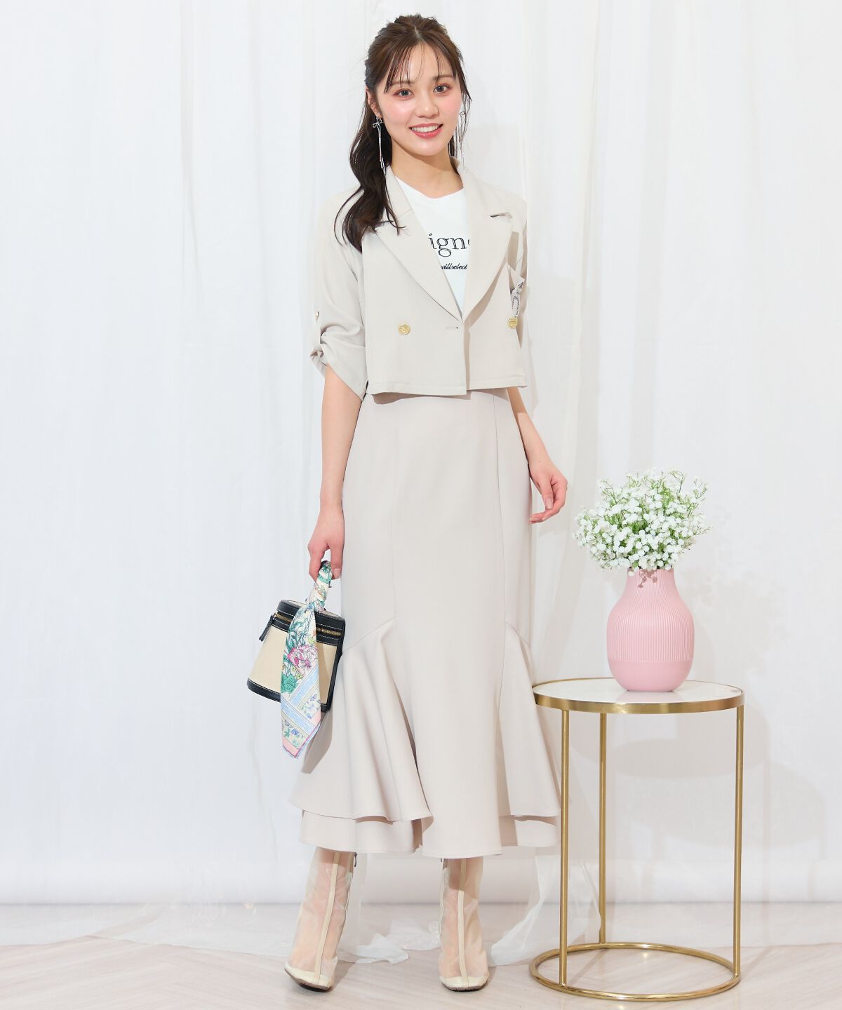 WILLSELECTION「エンブレム付きショートジャケット」|その他|