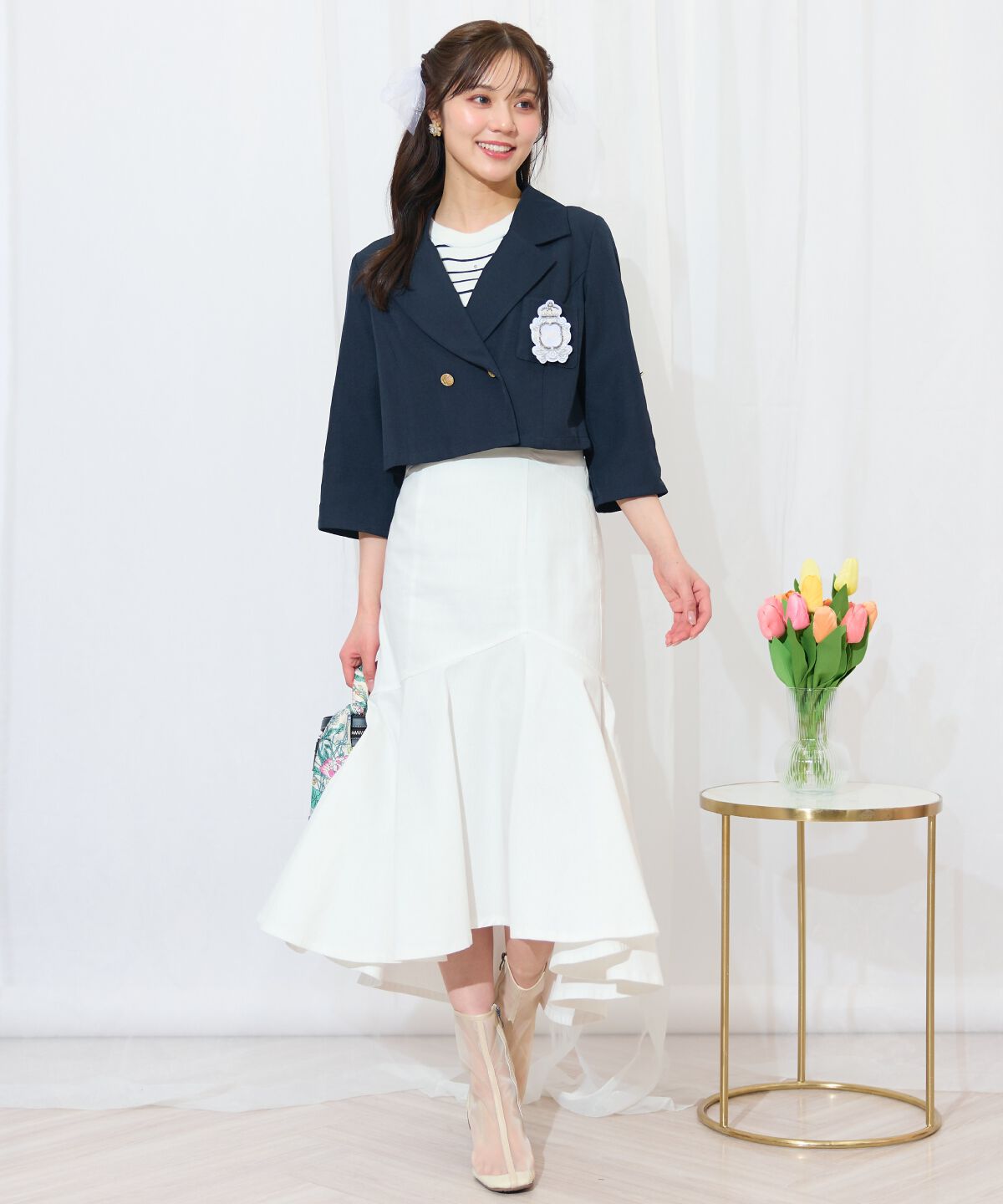 WILLSELECTION「エンブレム付きショートジャケット」|その他|