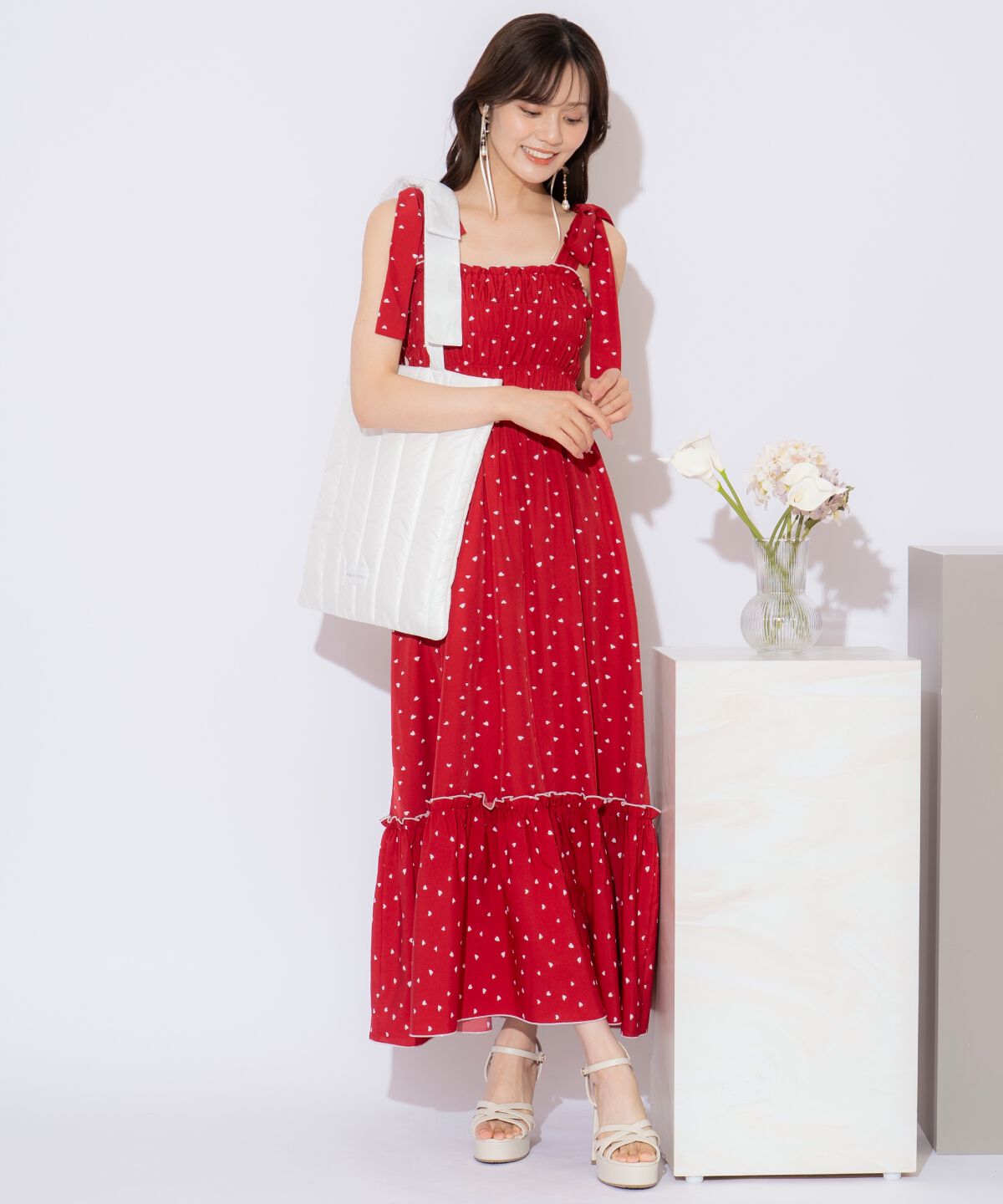 WILLSELECTION「リボンショルダーキルティングトート」|トートバッグ|