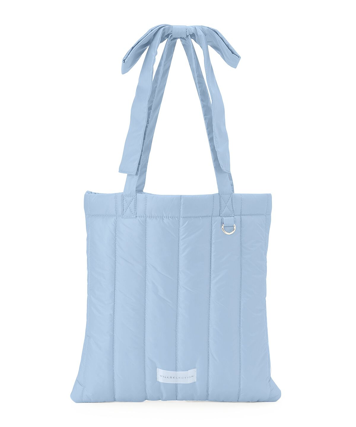 WILLSELECTION「リボンショルダーキルティングトート」|トートバッグ|サックス