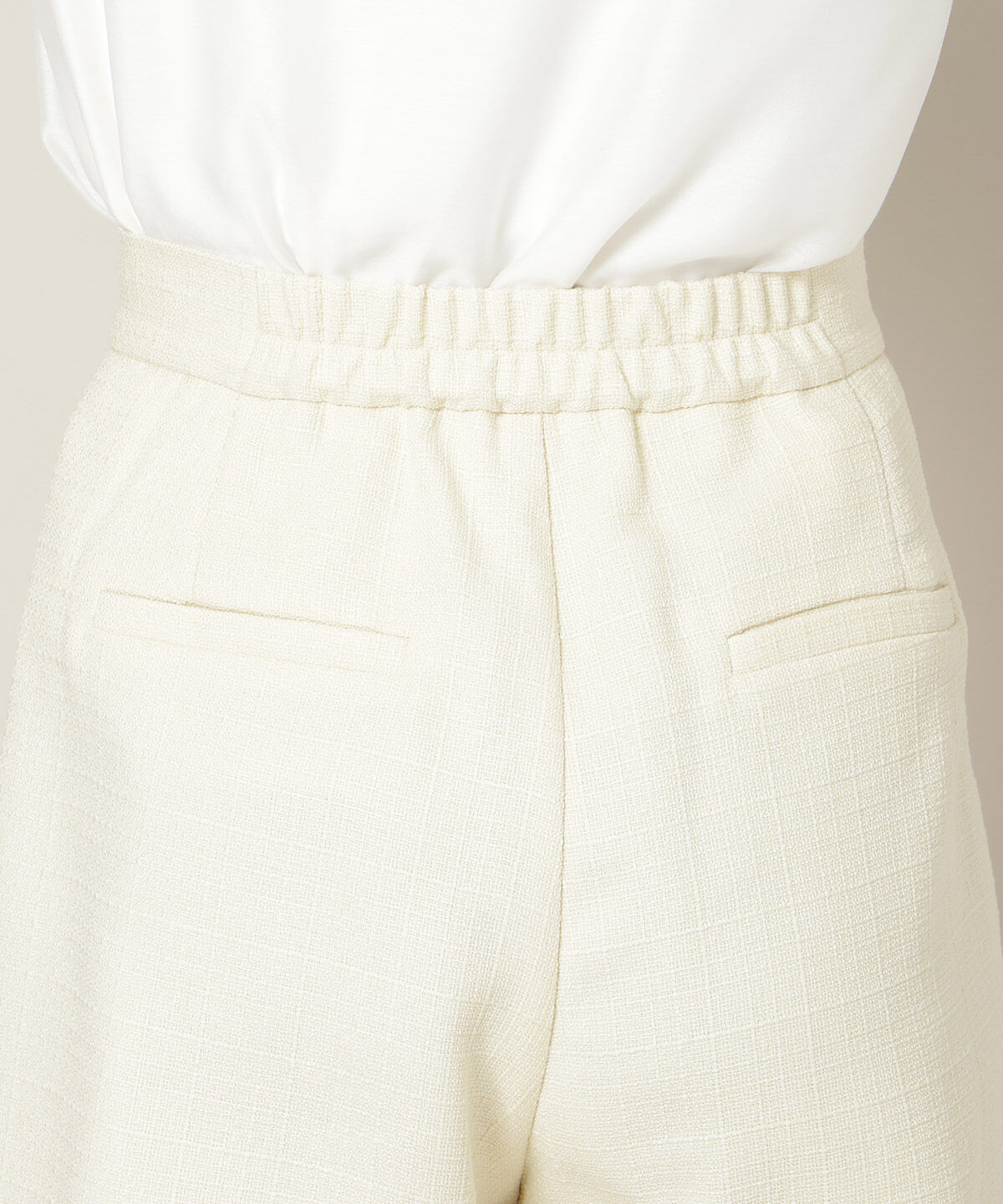 WILLSELECTION「ツイードタックショートパンツ」|キュロット|