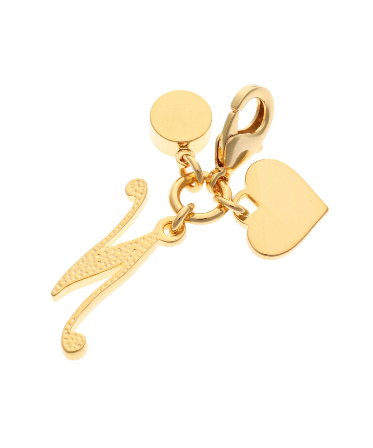 Samantha Thavasa Petit Choice「シンプルイニシャル ファスナーチャーム Ｎ」|チャーム・キーホルダー|