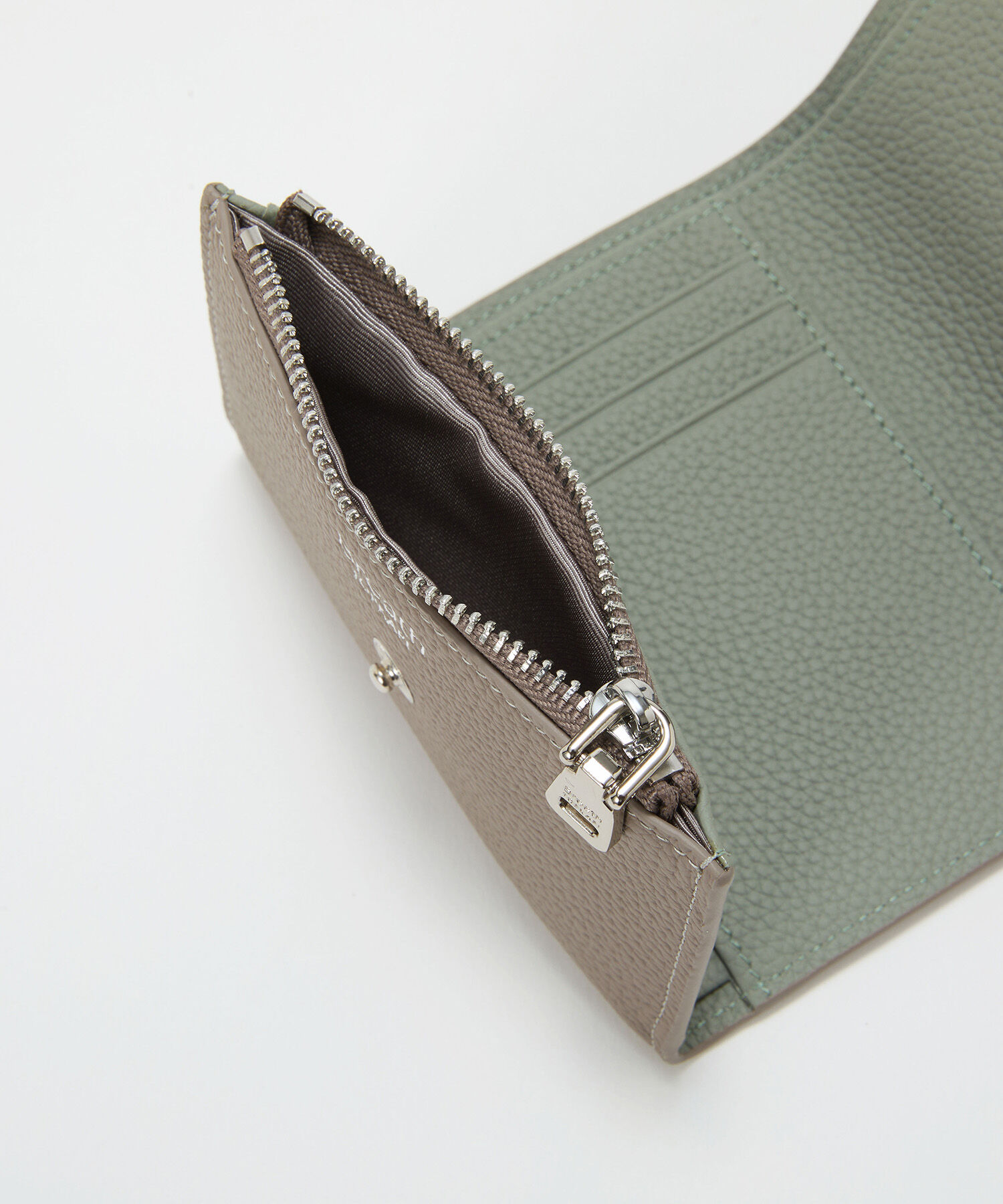 TOPKAPI BREATH「【Breath TOPKAPI】DUAL デュアル シュリンクレザー バイカラー 三つ折り 財布　薄型 / 軽量」|財布|