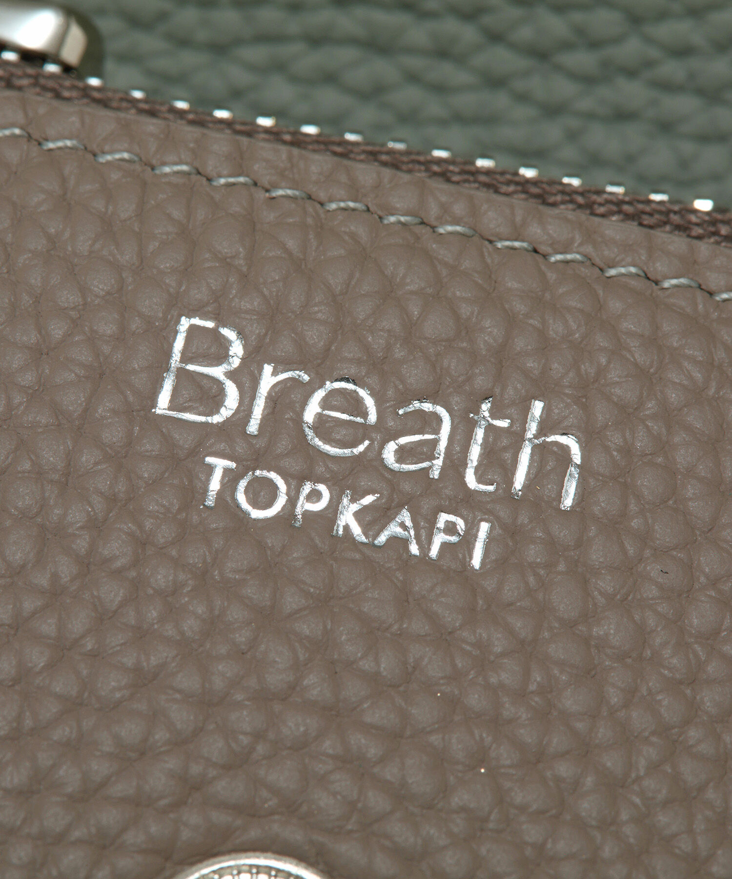 TOPKAPI BREATH「【Breath TOPKAPI】DUAL デュアル シュリンクレザー バイカラー 三つ折り 財布　薄型 / 軽量」|財布|