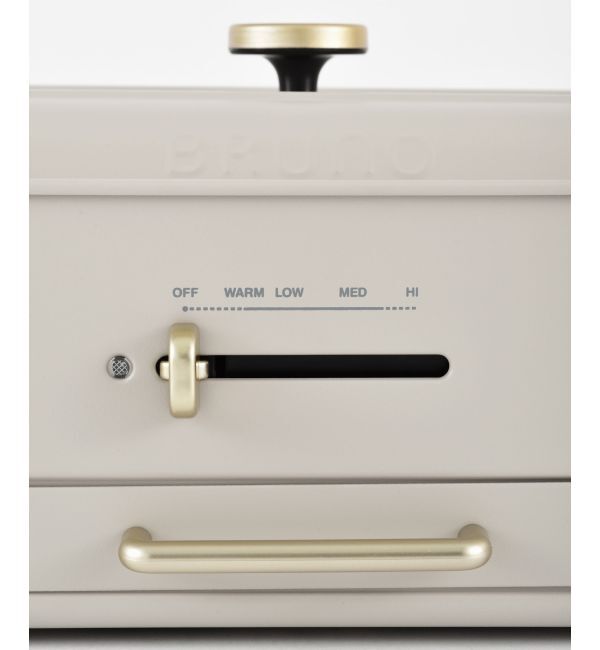 BRUNO「コンパクトグリルホットプレート」|電化製品|