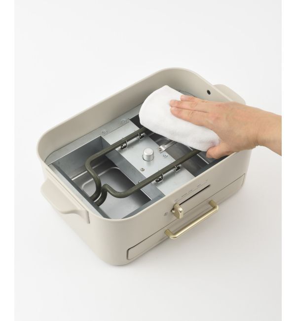BRUNO「コンパクトグリルホットプレート」|電化製品|