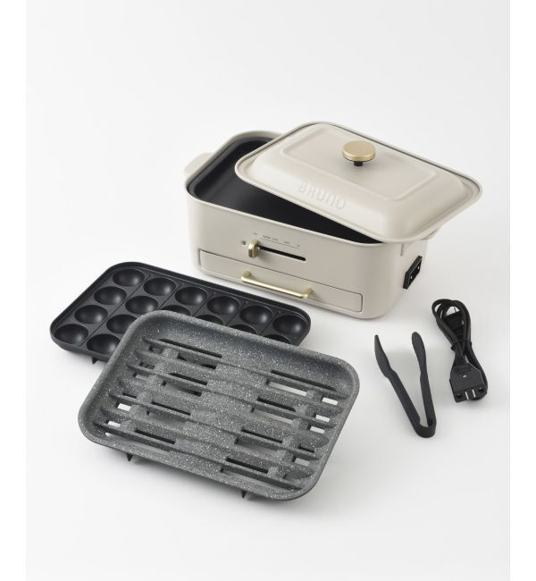 BRUNO「コンパクトグリルホットプレート」|電化製品|