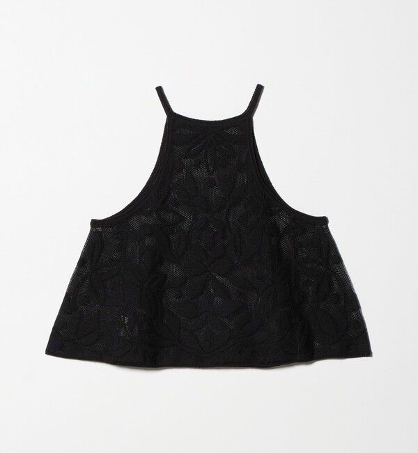 AEWEN MATOPH「＜AEWEN MATOPH＞メッシュジャガード アシンメトリーフレアキャミソール」|キャミソール|