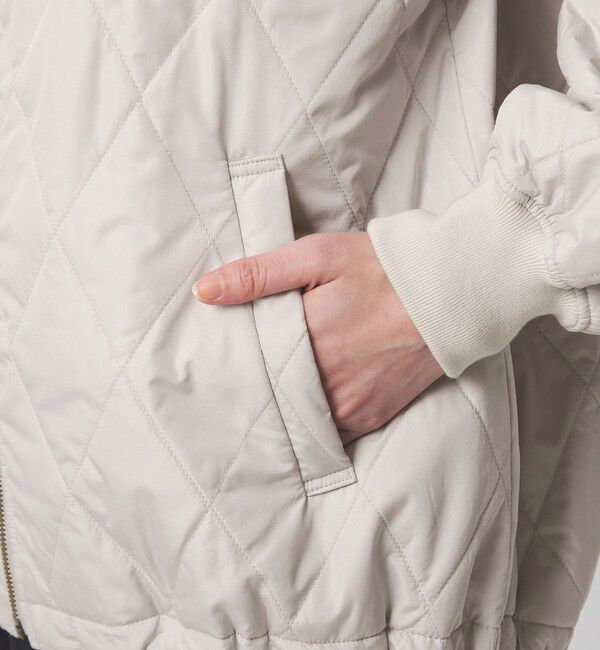 UNITED ARROWS green label relaxing「ダイヤ キルティング ブルゾン 撥水」|ブルゾン・スタジャン|