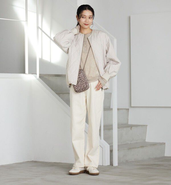 UNITED ARROWS green label relaxing「ダイヤ キルティング ブルゾン 撥水」|ブルゾン・スタジャン|