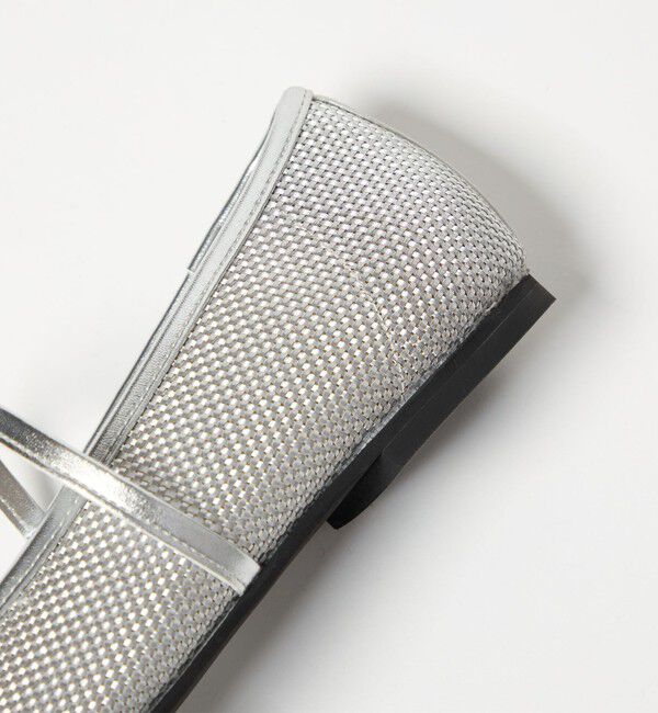 UNITED ARROWS green label relaxing「スクエアストラップ フラットシューズ」|パンプス|