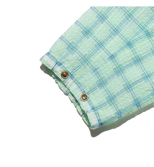 BEAMS PLUS「Swing Jacket Hoodie Nylon Airy Plaid」|ブルゾン・スタジャン|