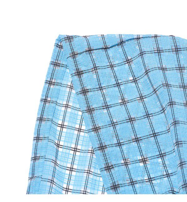 BEAMS PLUS「Swing Jacket Hoodie Nylon Airy Plaid」|ブルゾン・スタジャン|