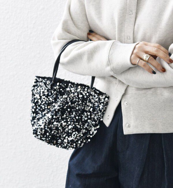 SHIPS any「SHIPS any: スパンコール 2WAY ショルダー バッグ」|ショルダー・メッセンジャー|