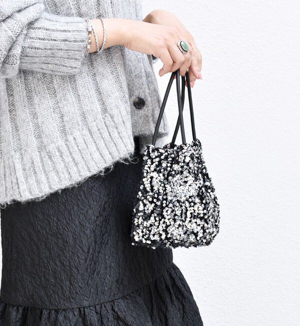 SHIPS any「SHIPS any: スパンコール 2WAY ショルダー バッグ」|ショルダー・メッセンジャー|