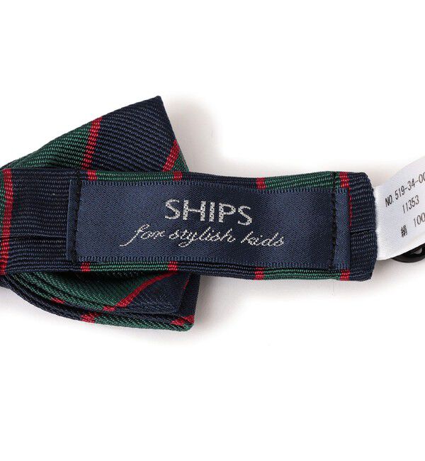 SHIPS KIDS「SHIPS KIDS:ストライプ柄 蝶ネクタイ」|ネクタイ・蝶ネクタイ|